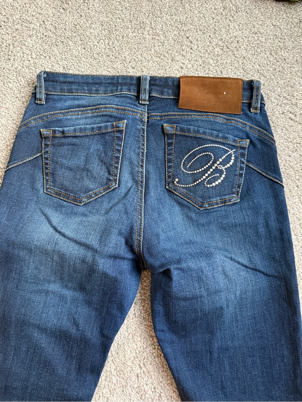 Blumarine jeans skinny Crystals